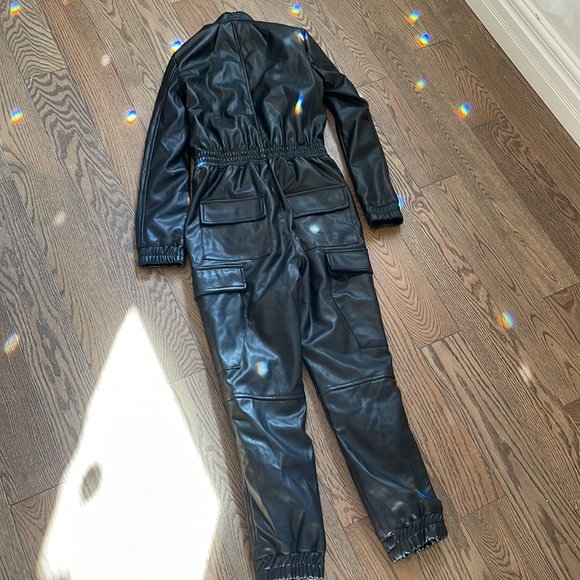 Pleather Coveralls - Picture 10 of 11